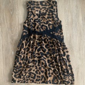 Cute Express Leopard Print Dress